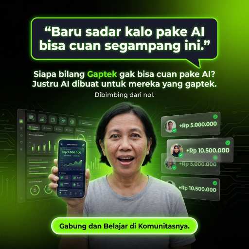 Dari Gaptek → Bisa Pakai AI → Bangun Income 100 Juta 1772861850021 logo
